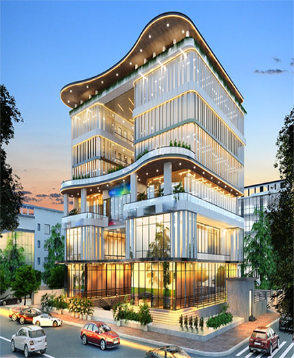 KOURTYARD exterior architectural render